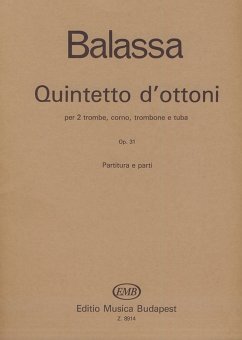 Cover Balassa Sándor Quintetto d'ottoni Brass Quintet