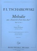 Melodie op.42,3 für Violine und Klavier Melodie op.42,3 für Violine und Klavier
