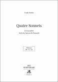 Frank Martin 4 Sonnets Gesang, Querflöte, Viola und Violoncello Stimmen