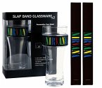 Nirvana 2-Pack Slap Band Pint Size Glassware - Multi Color LOGO