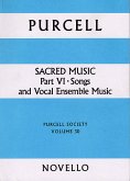 Sacred Music vol.6 songs and vocal ensemble music purcell society volume 30 Sacred Music vol.6 songs and vocal ensemble music purcell society volume 30