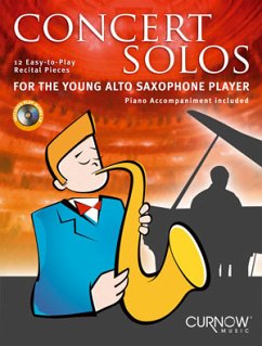 Cover Concert Solos for the Young Alto Saxophone Player