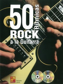 Cover 50 Rítmicas Rock A La Guitarra Gitarre Buch