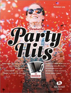 Cover Deutsche Party-Hits: für Akkordeon (mit Texten und Akkorden)