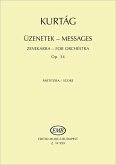 Messages op.34 for orchestra score