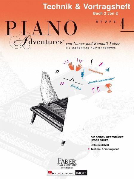 Piano Adventures: Technik- & Vortragsheft Stufe 4 Piano Adventures: Technik- & Vortragsheft Stufe 4
