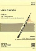 CFS19 Louis Klemcke, Fantasie 'Tell', Oboe und Streichquartett Stimmen-Set