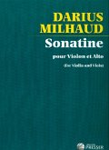 Sonatine pour violon et alto