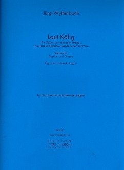 Cover Laut Käfig für Sopran und Gitarre 2 Spielpartituren