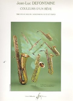 Cover Coleur d'un ręve trio pour violon, saxophone alto et piano