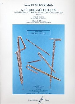 50 études mélodiques pour la flűte op.4 vol.2 (26-50)