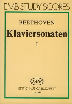 Cover Sonaten Band 1 für Klavier Studienpartitur