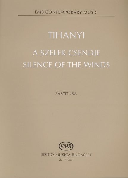Silence of the winds score Silence of the winds score