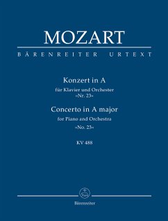 Konzert in A für Kalvier und Orchester 'Nr. 23' KV 488