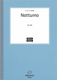 Cover Notturno op.189 für Gitarre und Klavier