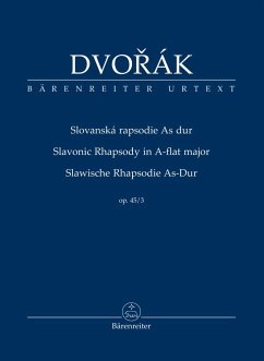 Slawische Rhapsodie As-Dur op. 45/3 Cover Slawische Rhapsodie As-Dur op. 45/3
