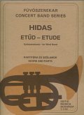 Hidas Frigyes Etude for wind band Concert Band picc., 8 fl., 2 ob., cl. (E), 12 cl., cl.b., 2 fg., 2 s