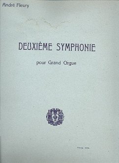 Cover Symphonie no.2 pour orgue