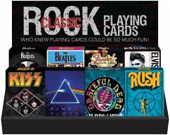 Cover Classic Rock Prepack Display 8x3 playing cards Display