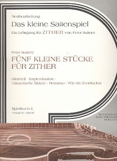 Cover 5 kleine Stücke für Zither
