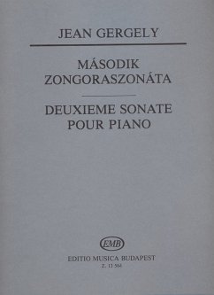 Cover Gergely, Jean Sonata No. 2 Piano