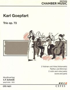 Cover CFS1631 Trio op.73 für 2 Violinen und Viola (Violoncello)