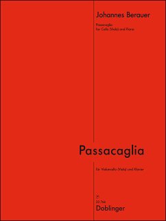 Passacaglia für Violoncello (Viola) und Klavier