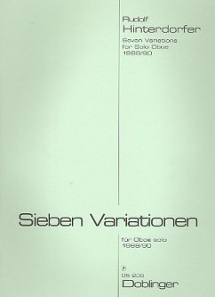 Cover 7 Variationen für Oboe