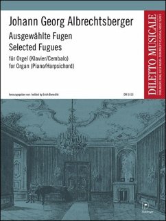 Cover Ausgewählte Fugen für Orgel (Klavier/Cembalo)