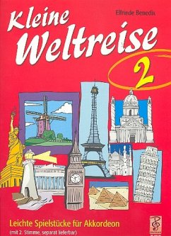Cover Kleine Weltreise Band 2 Leichte Spielstücke für Akkordeon
