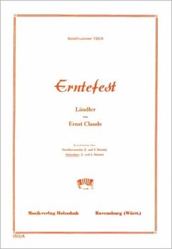 Cover Erntefest Ländler für Akkordeon (mit 2. Stimme)