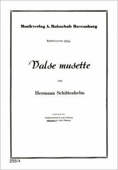 Cover VALSE MUSETTE FUER AKKORDEON (MIT 2. STIMME)