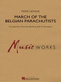 Pierre Leemans, March of the Belgian Parachutists Concert Band/Harmonie Partitur