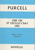 The Works of Henry Purcell vol.8 Ode on St. Cecilia's Day