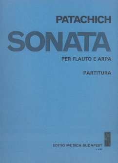 Cover Patachich Iván Sonata per flauto e arpa Mixed Chamber Duo