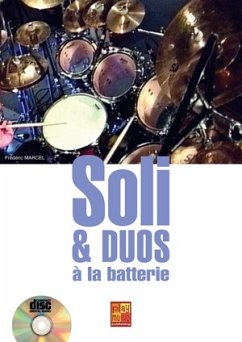 Cover Frederic Marcel, Soli Duos Batterie Schlagzeug Buch + CD