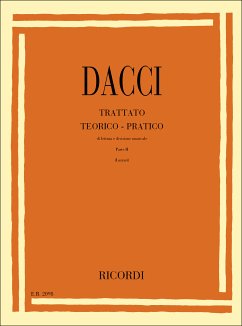 Cover G. Dacci Trattato Teorico-Pratico Di Lettura E Divisione Opere Teoriche
