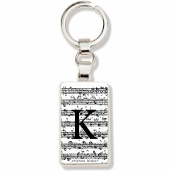 Letter Keyring - K