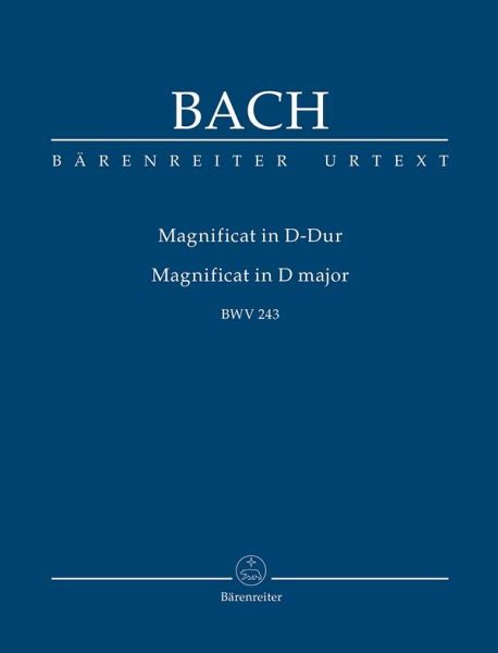 Magnificat D-Dur BWV243 Studienpartitur