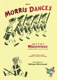 Cover Morris Dances for 1-3 woodwinds score