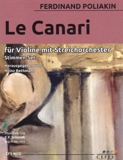 Cover Le canarin für Violine und Orchester Stimmensatz (3-3-1-1-1)