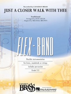 Just A Closer Walk With Thee 5-Part Flexible Band and Opt. Strings Partitur