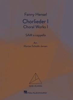 Cover Chorlieder I/Choral Works I