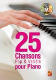 25 Chansons Pop & Variété Pour Piano Klavier Buch + DVD