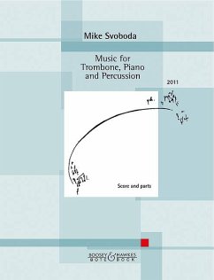 Cover Svoboda, M: Music for Trombone, Piano and Percussion