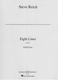 Eight Lines 2 Flöten, 2 Klaviere, 2 Violinen, Viola und Violoncello Partitur