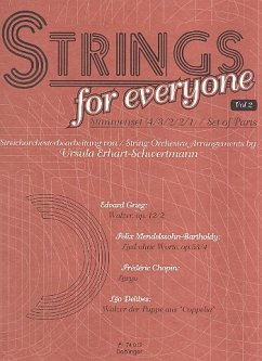 Cover Strings for Everyone vol.2 für Streichorchester Stimmensatz (4-3-2-2-1)