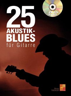 Cover 25 Akustik Blues (+DVD-Video): für Gitarre