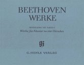 Beethoven Werke Abteilung 7 Band 1 Werke für Klavier zu 4 Händen (broschiert)