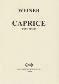 Cover Caprice pour piano